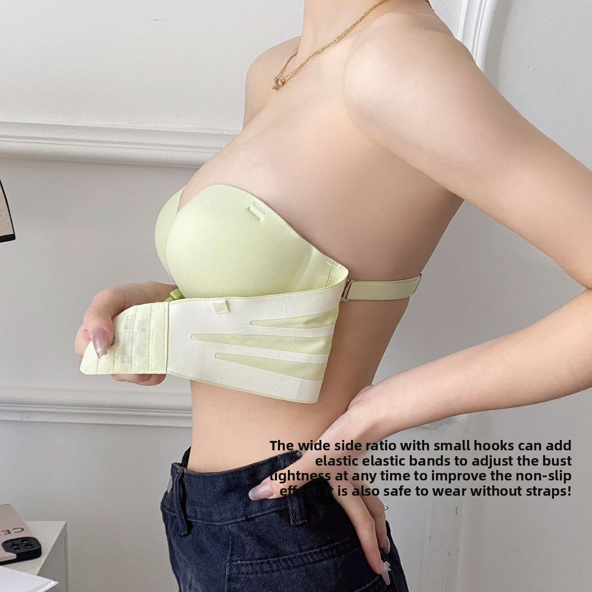 Seamless Push-Up Bra with Convertible Straps